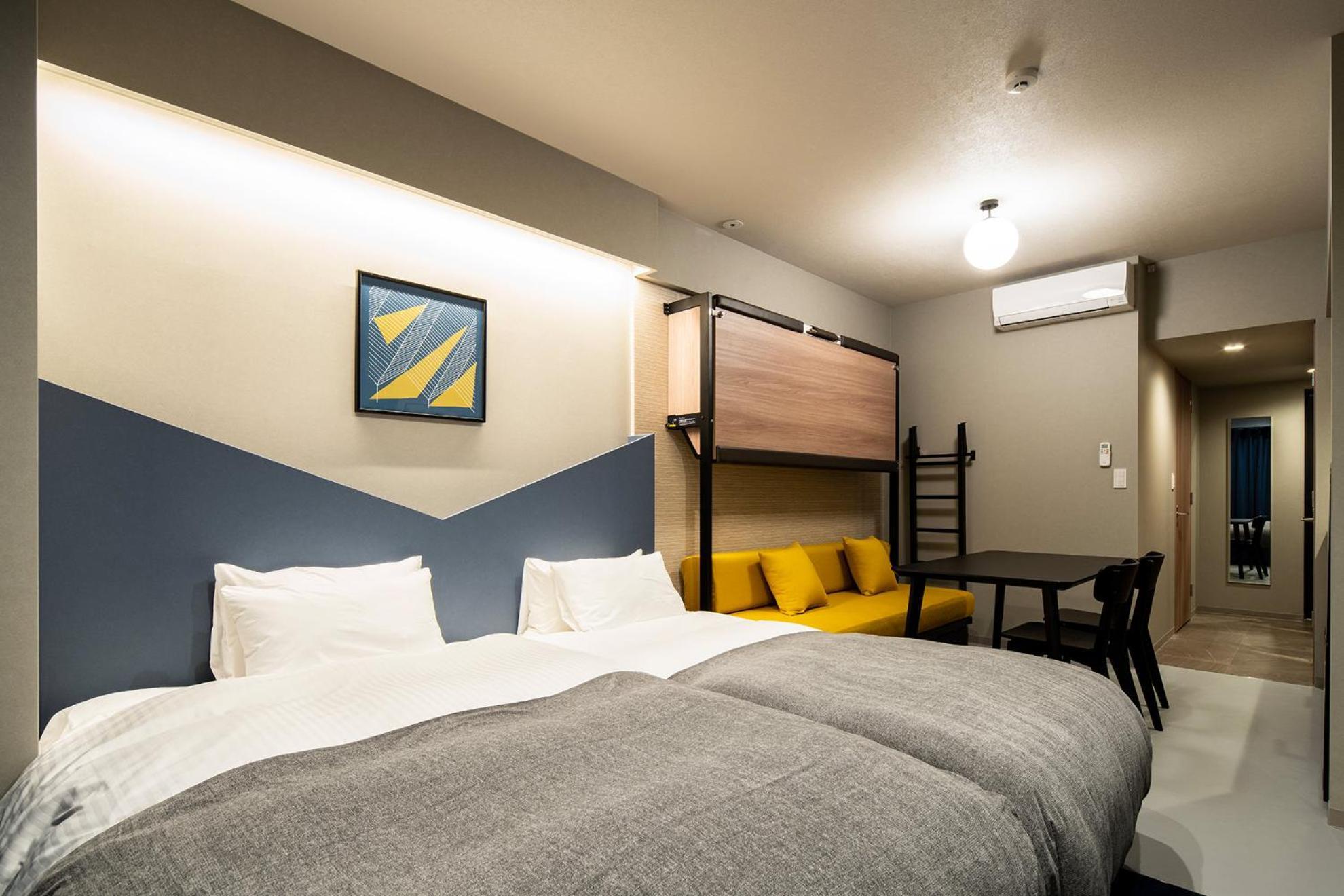 Section L Tsukiji Aparthotel Tokyo prefektur Rum bild