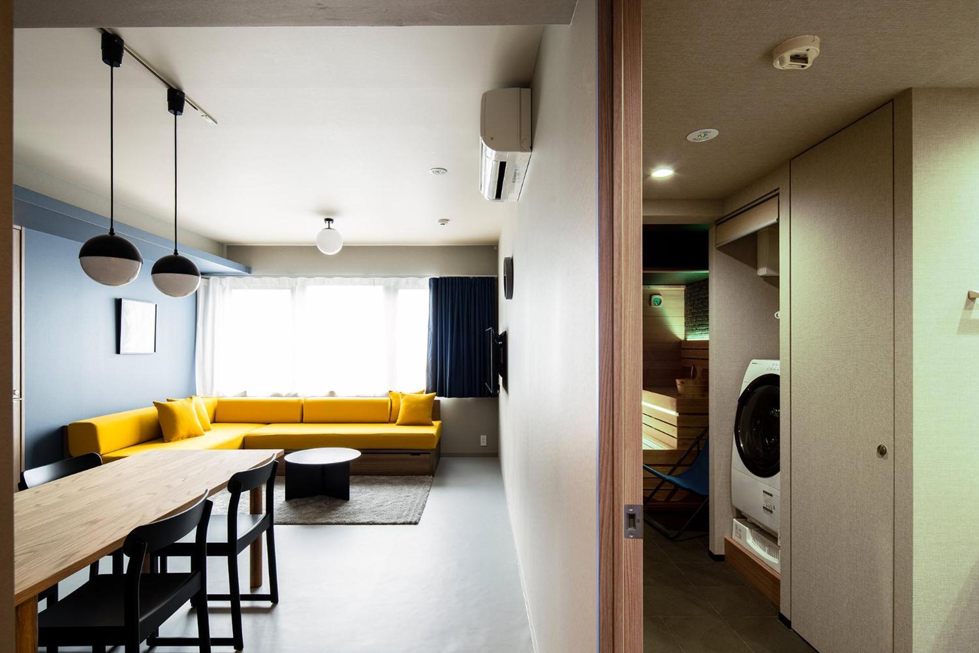 Section L Tsukiji Aparthotel Tokyo prefektur Rum bild